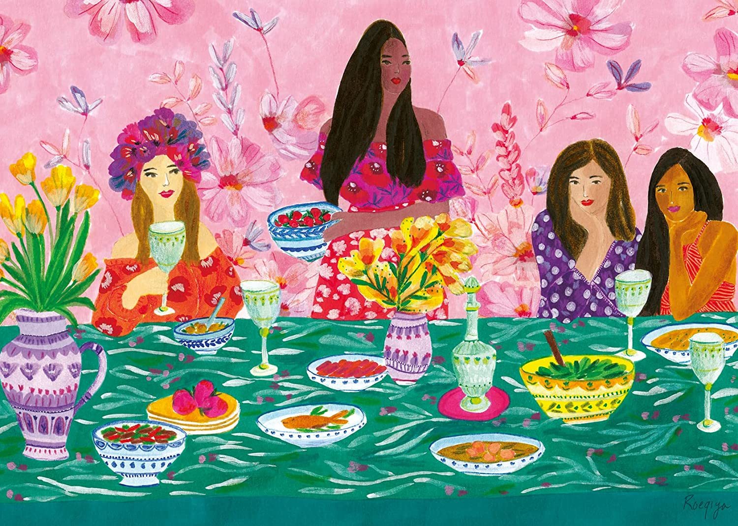 Ravensburger Jigsaw Puzzle : Ladys Brunch 1000pc